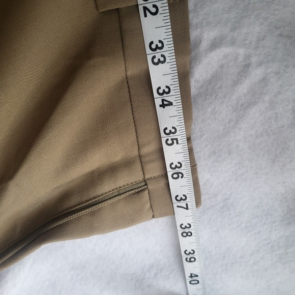 vintage john Alexander suit dress pants tan 36 made in usa - Picture 6 of 7